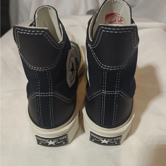 Chuck 70 De Luxe Squared A06435C Size 5.5 M 7.5 W black / egret - Picture 5 of 11